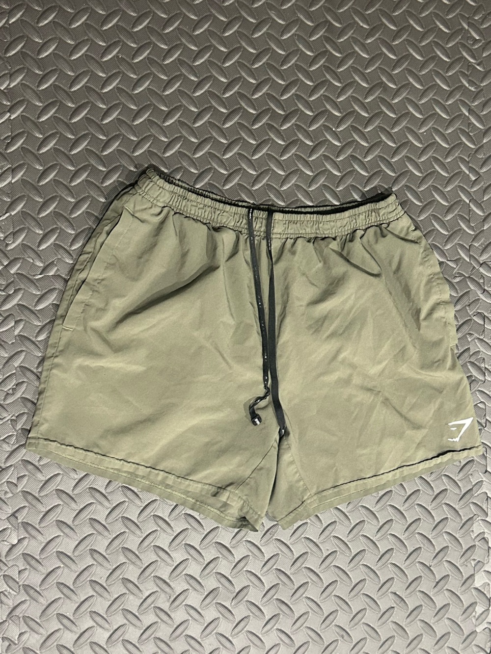 Gymshark Olive Green Performance Training Shorts